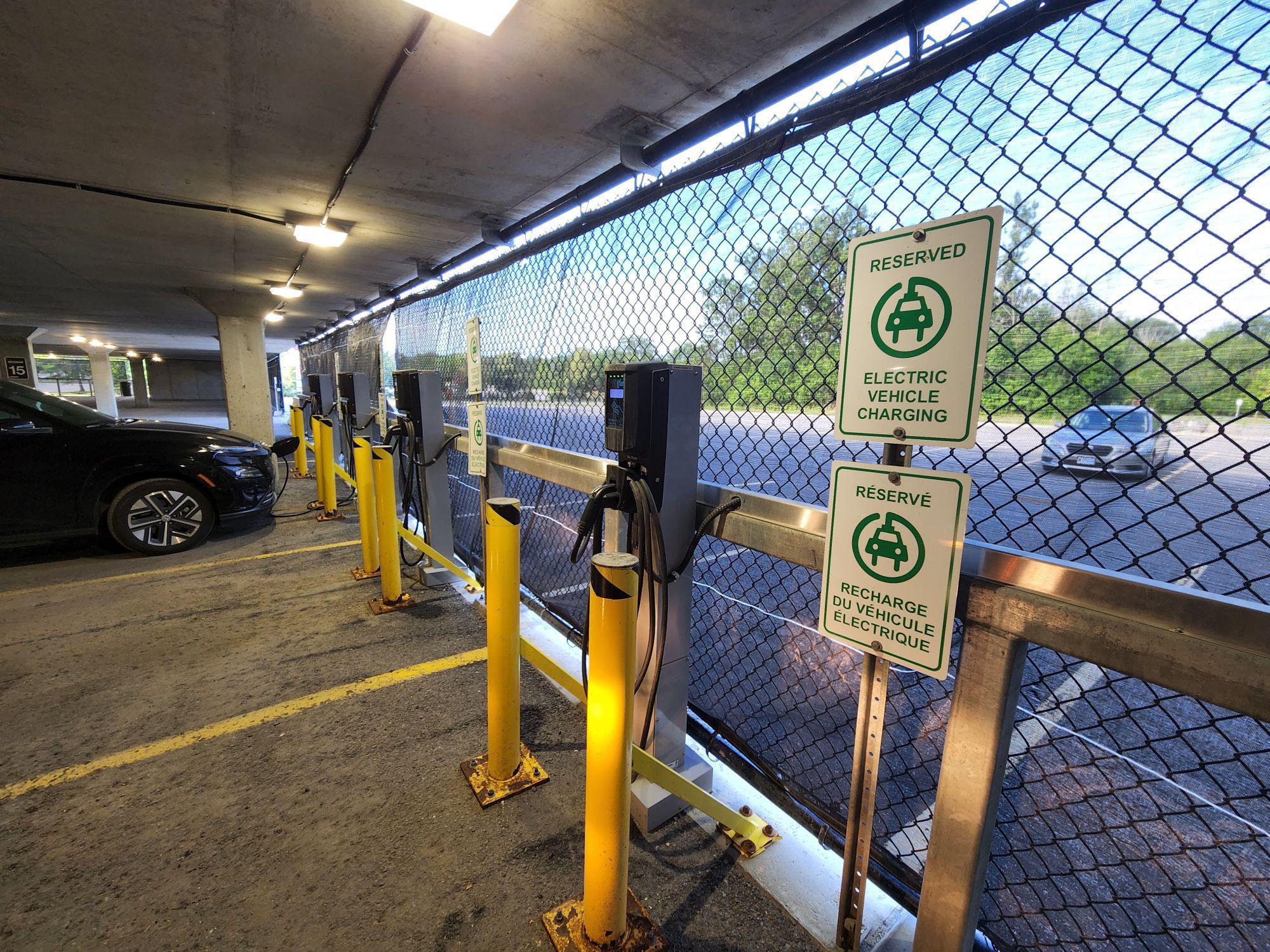 Reef Parking Ottawa, ON EV Station