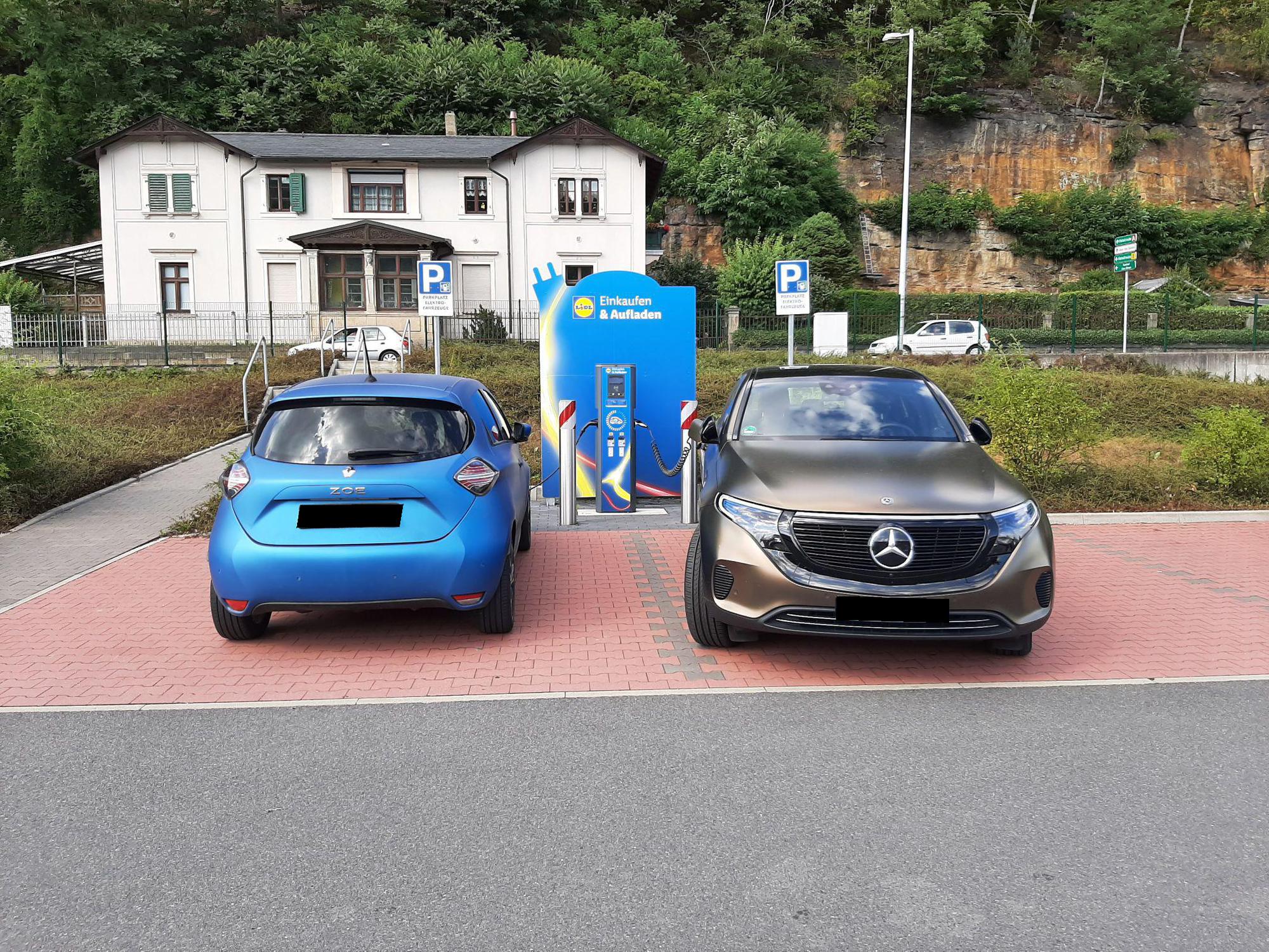 Lidl Bad Schandau, SN EV Station