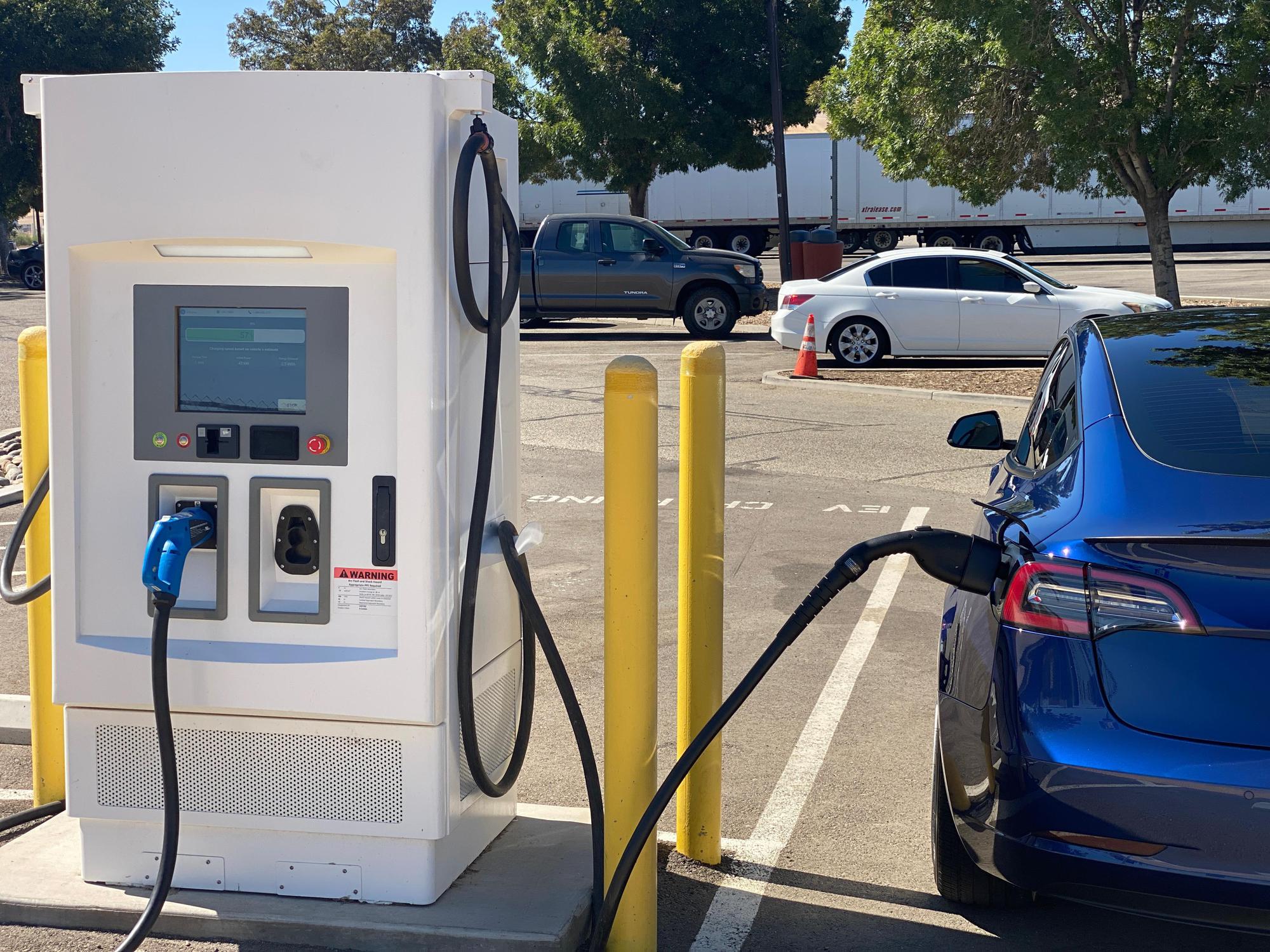 Westley Rest Area Northbound Manteca, CA EV Station