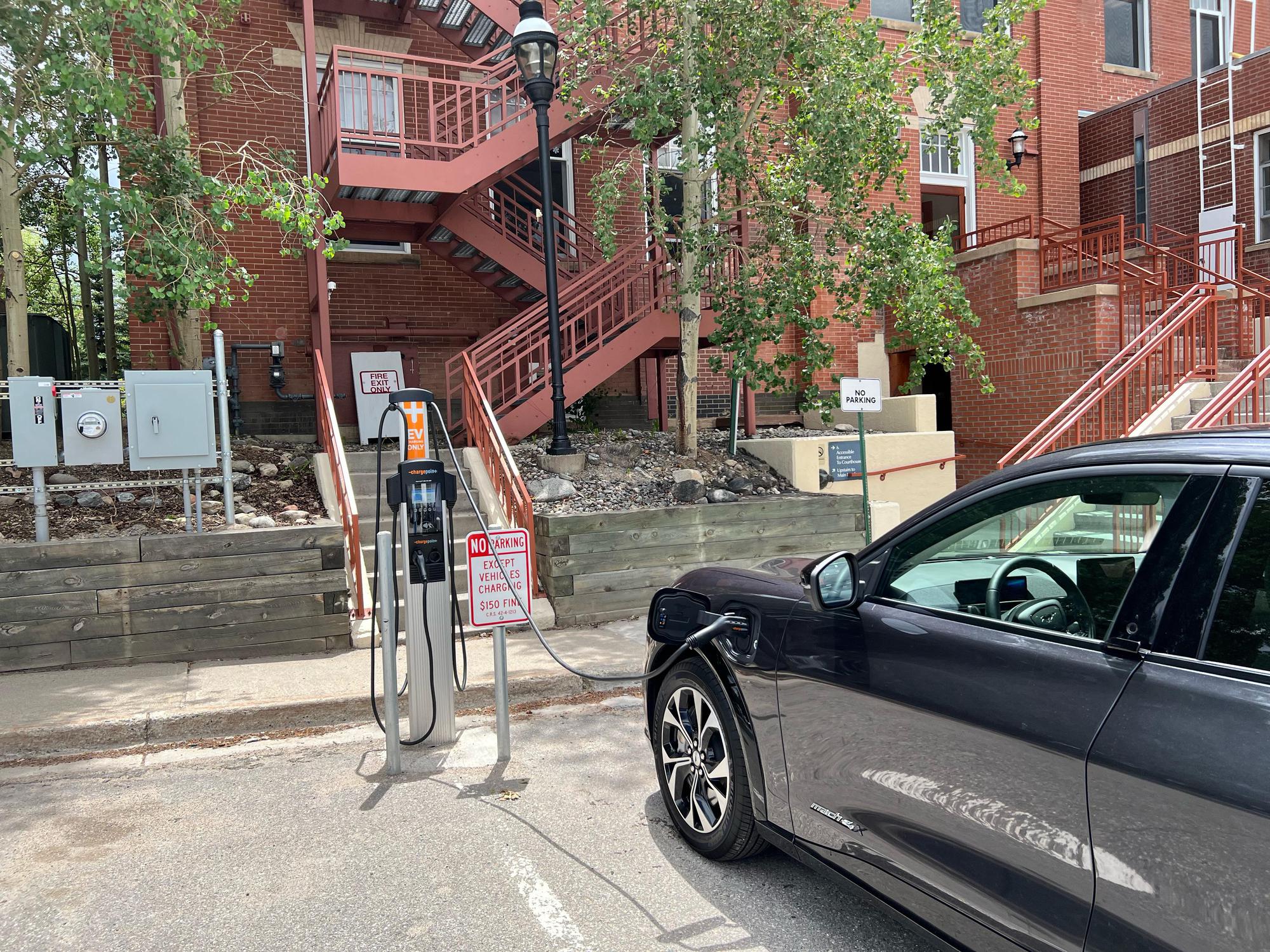 Summit County Motor Vehicle Breckenridge, CO EV Station