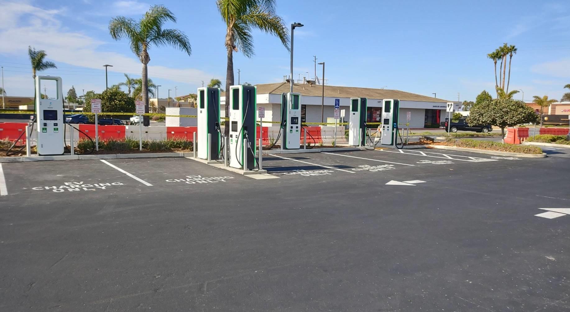 Target Huntington Beach, CA EV Station