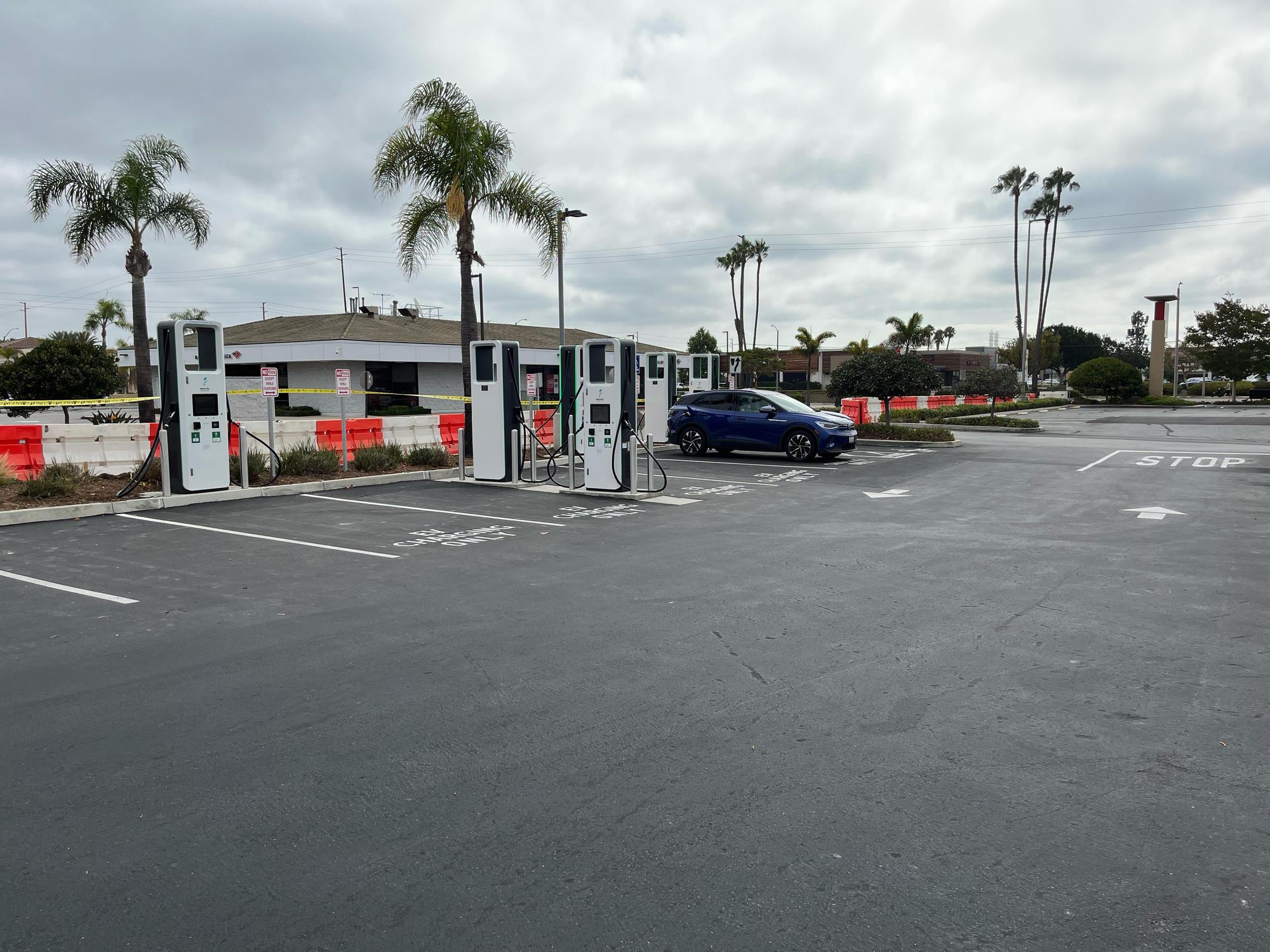 Target Huntington Beach, CA EV Station