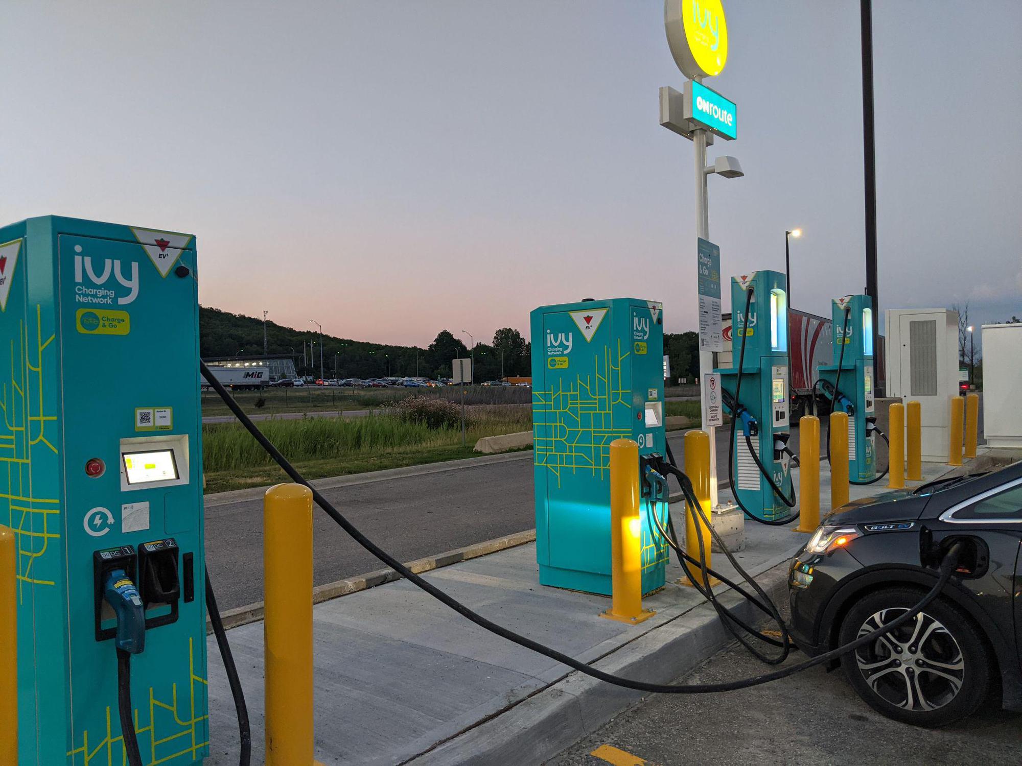 ONroute Trenton South 401 Eastbound Brighton, ON EV Station