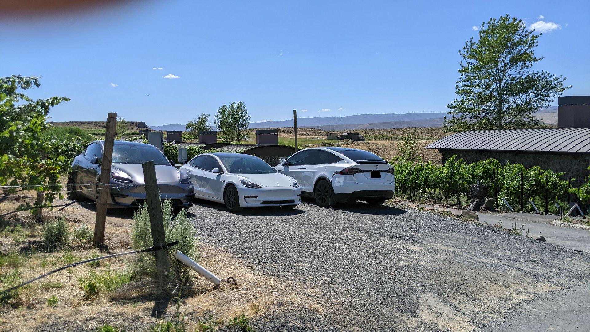 Cave B Estate Winery & Resort Quincy, WA EV Station
