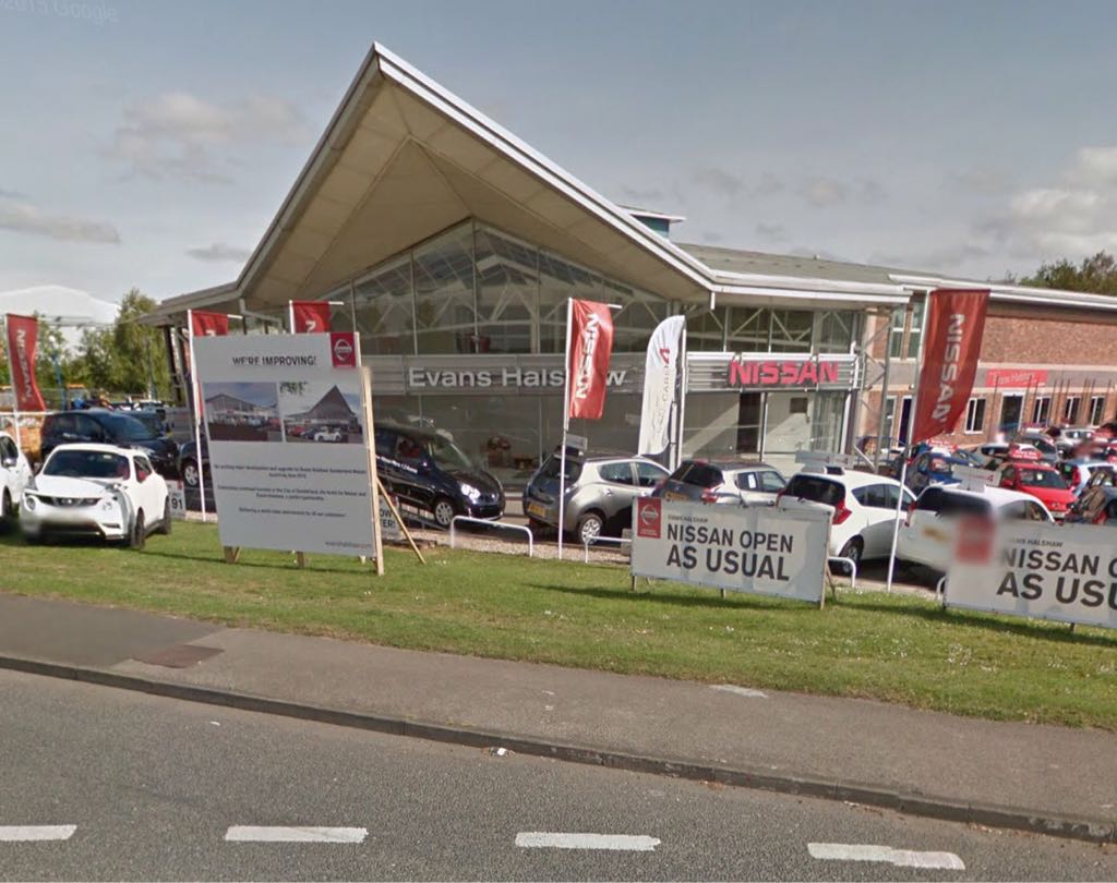 Evans Halshaw Nissan Sunderland | Wessington Way Tyne & Wear