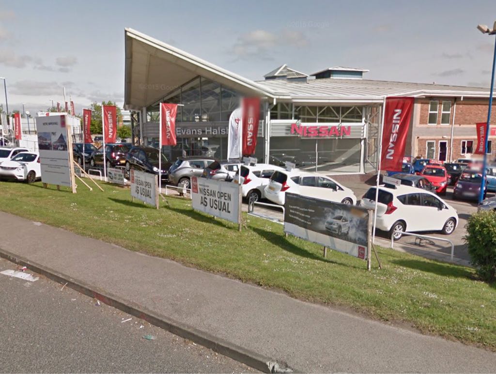 Evans Halshaw Nissan Sunderland Wessington Way Tyne & Wear