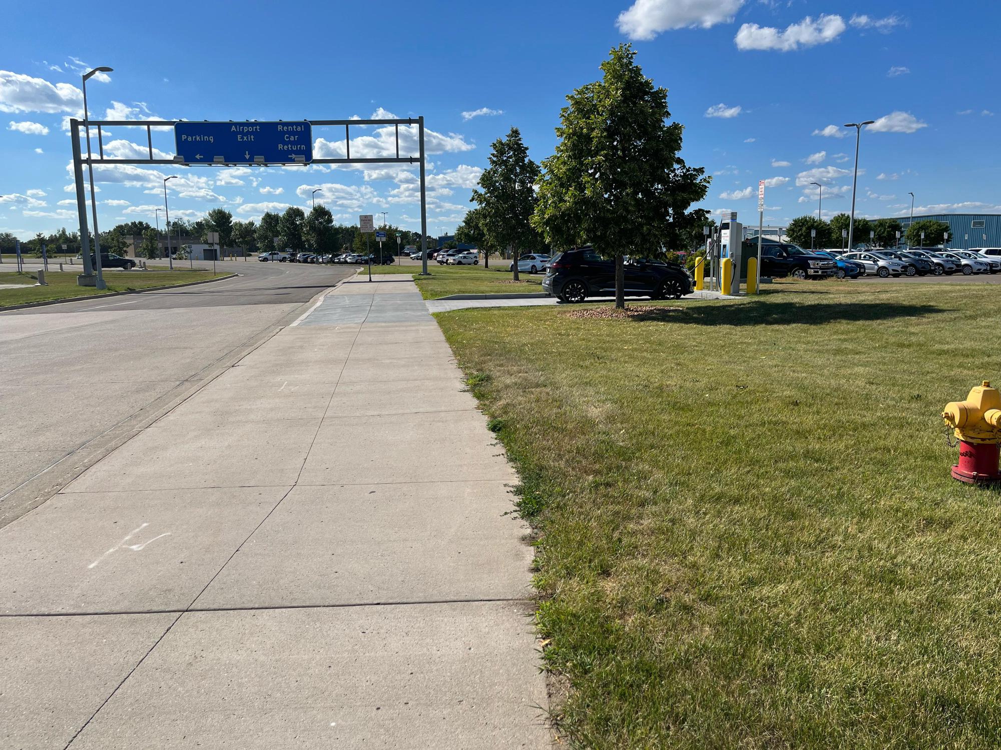 Bismarck Airport Bismarck, ND EV Station