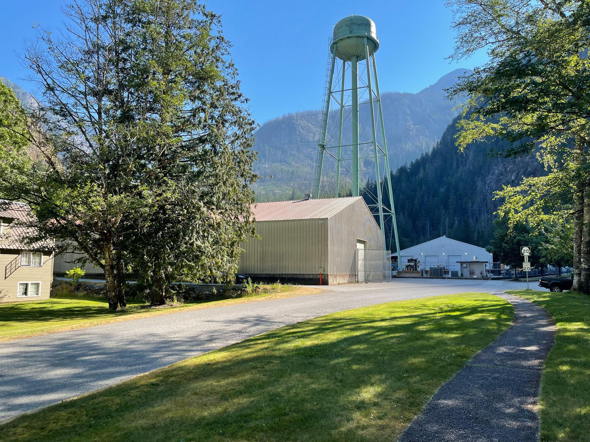 Newhalem warehouse Marblemount, WA EV Station