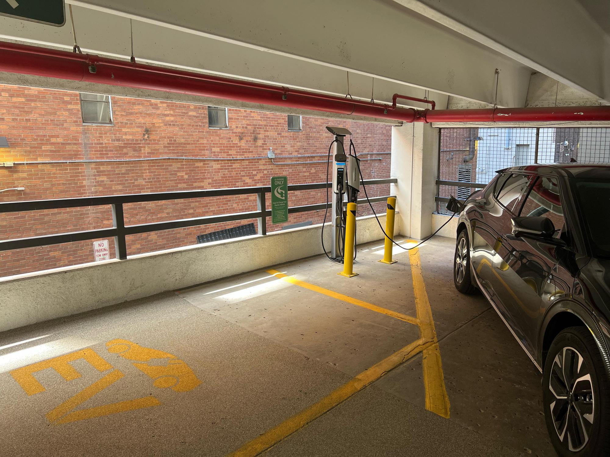 410 Building Parking Garage Denver, CO EV Station