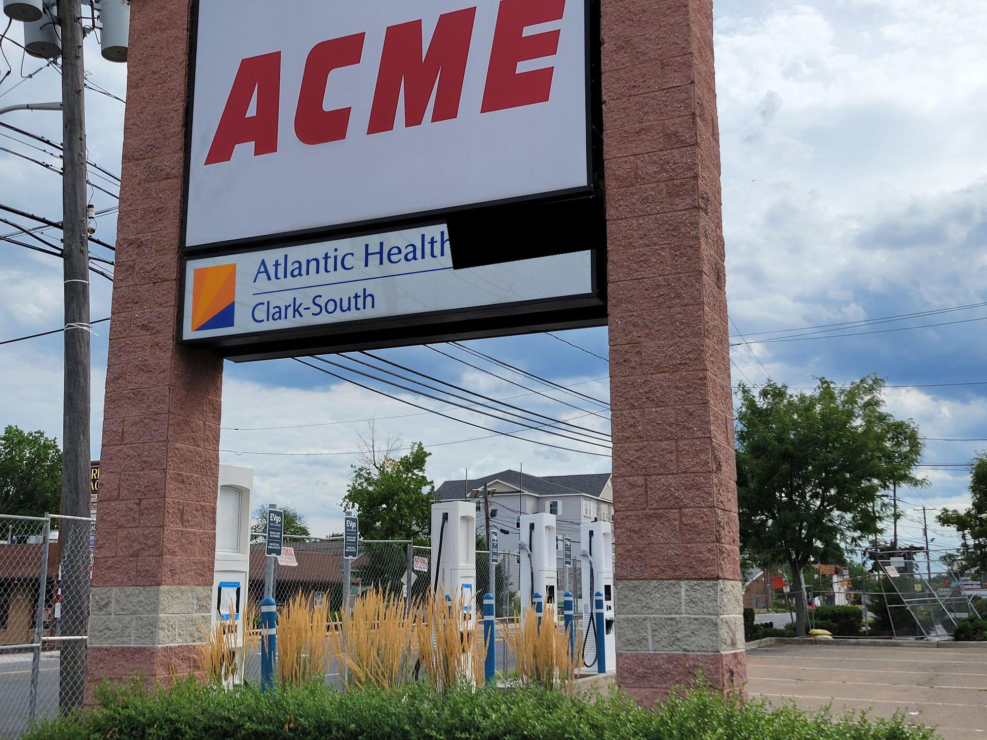 ACME Markets Clark Clark, NJ EV Station