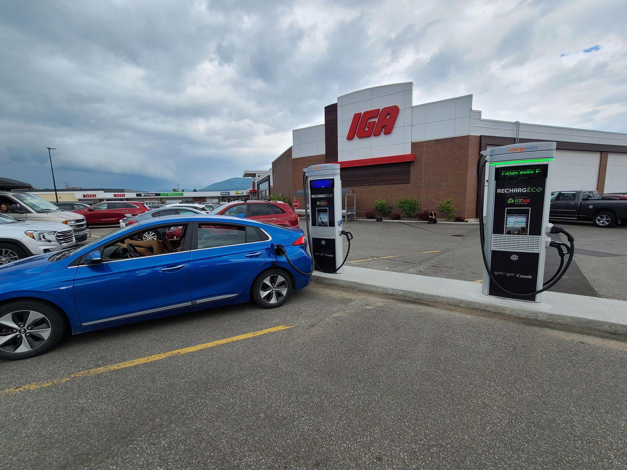 IGA BaieSaintPaul // RechargÉCO EcoCHARGE BaieSaintPaul, QC EV Station