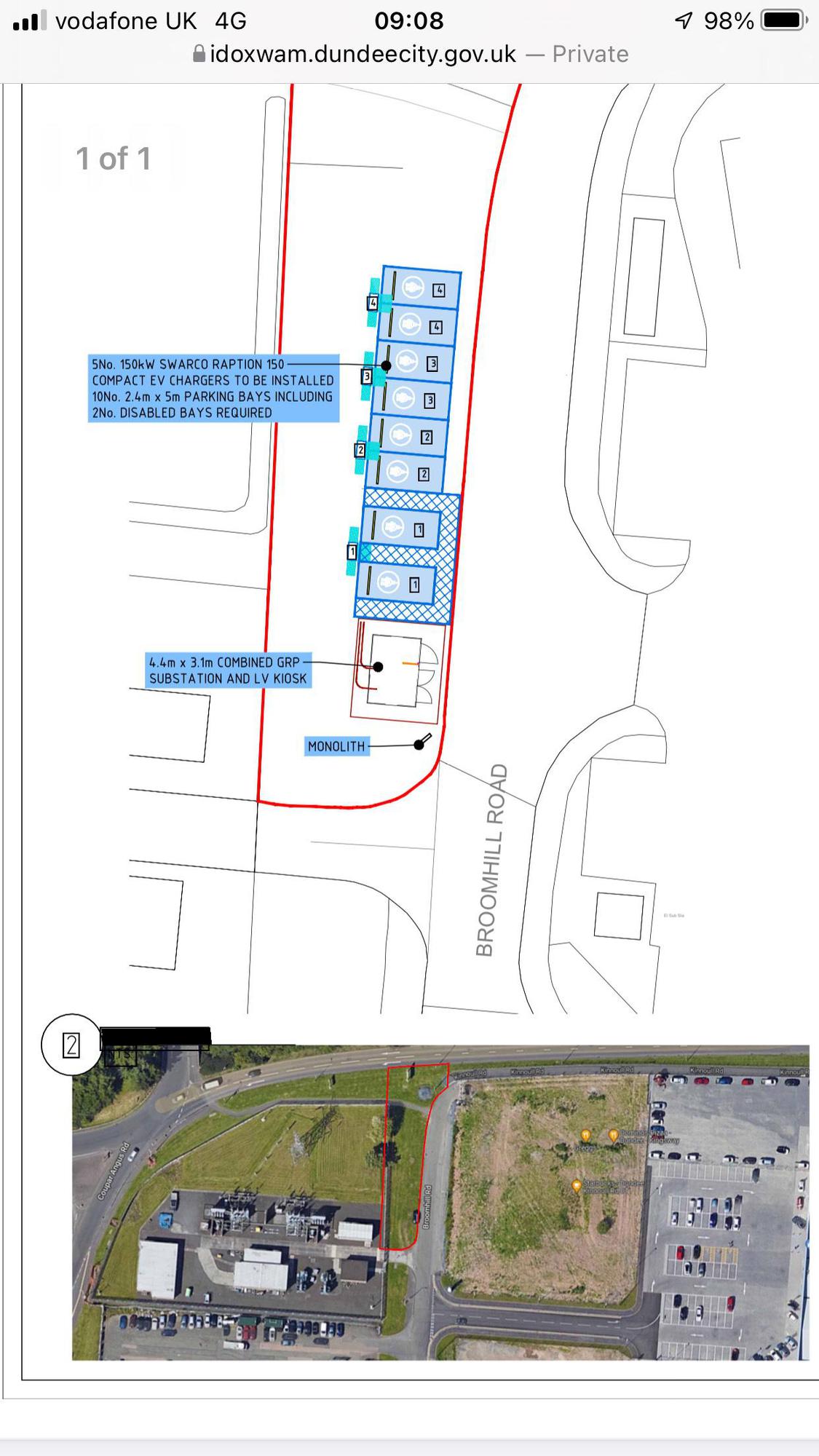 Broomhill Road Parking Broomhill Road, Dunsinane Industrial Estate