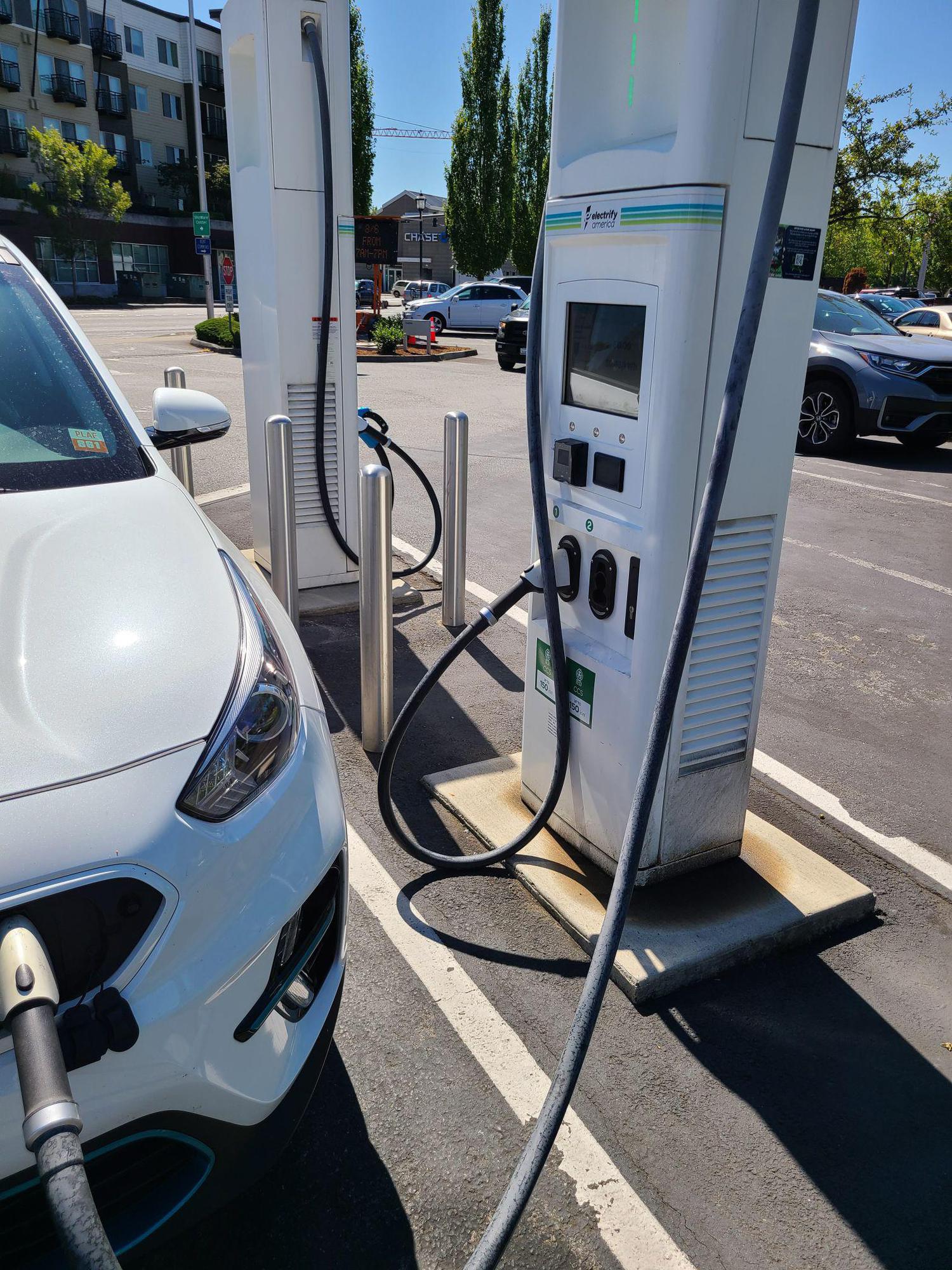 Bank of America Kent, WA EV Station
