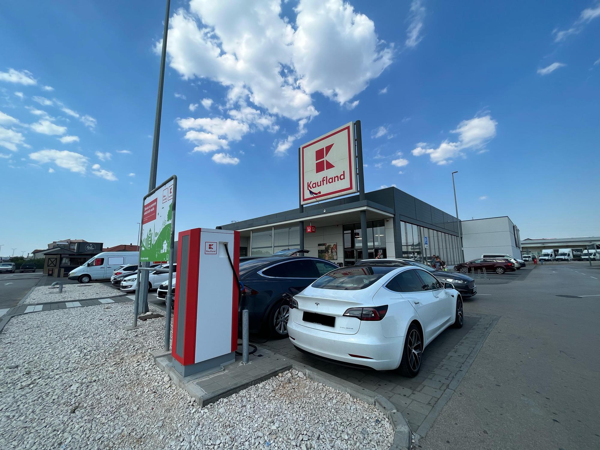Kaufland Sinjoretovo Zadar, Zadarska županija EV Station