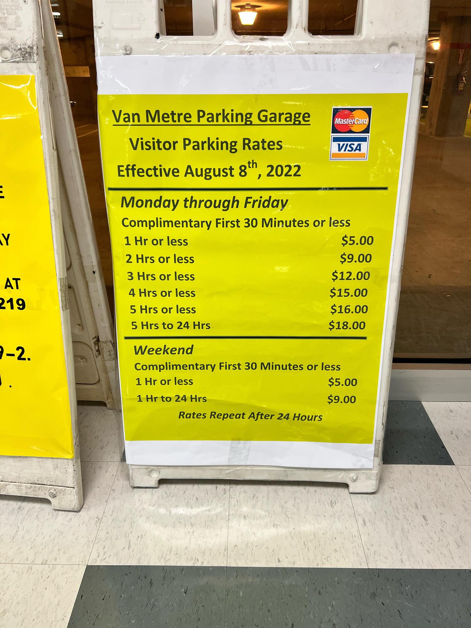 GMU Van Metre Hall Parking Garage Arlington, VA EV Station