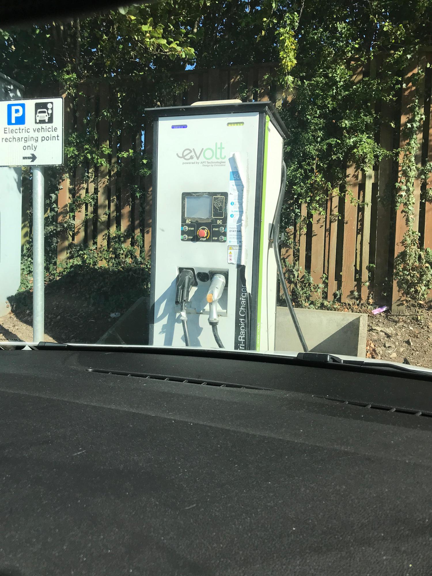 Kinross Park & Ride Car Park Kinross, Scotland EV Station