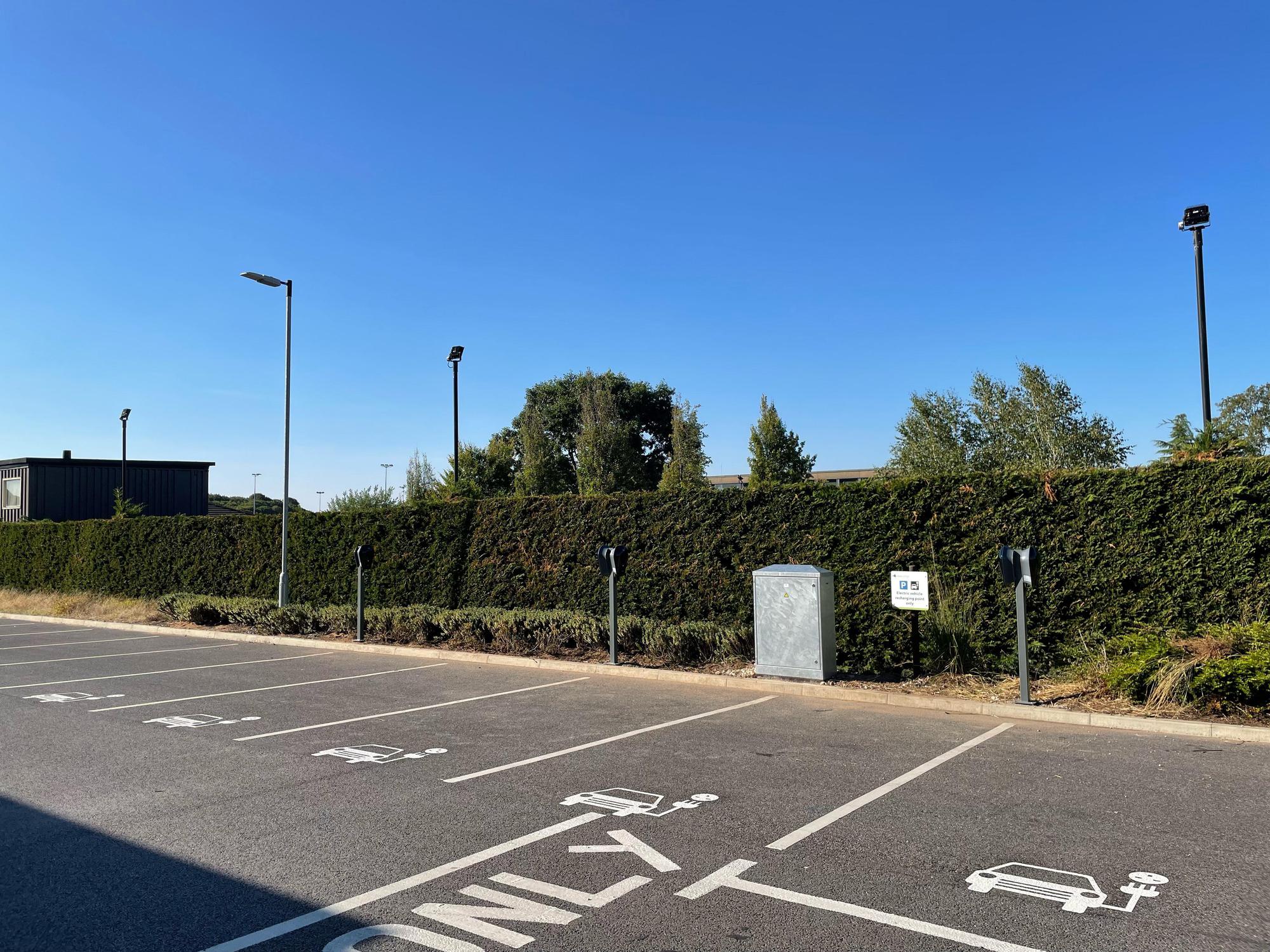 New College Doncaster Auckley, England EV Station