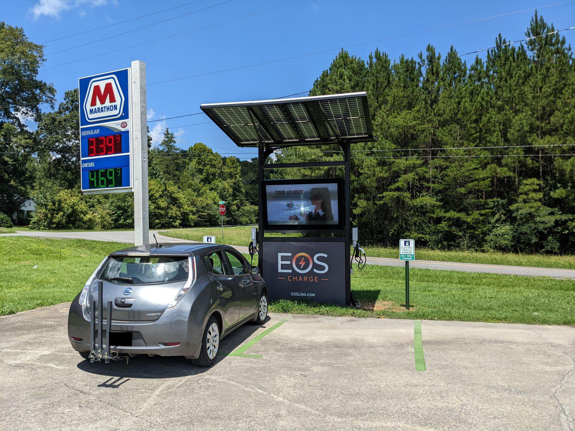 Marathon / Cohutta Food Mart Cohutta, GA EV Station
