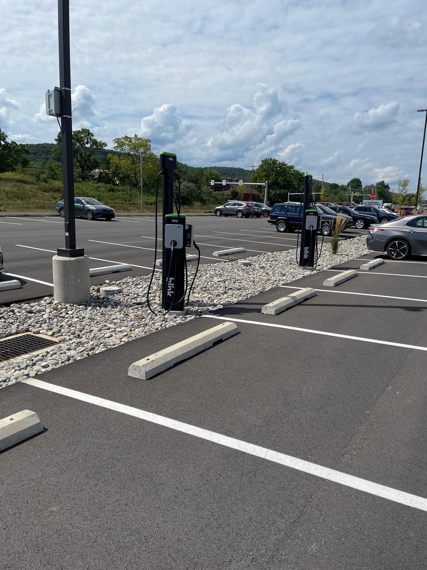 Carbon Hospital Lehighton, PA EV Station