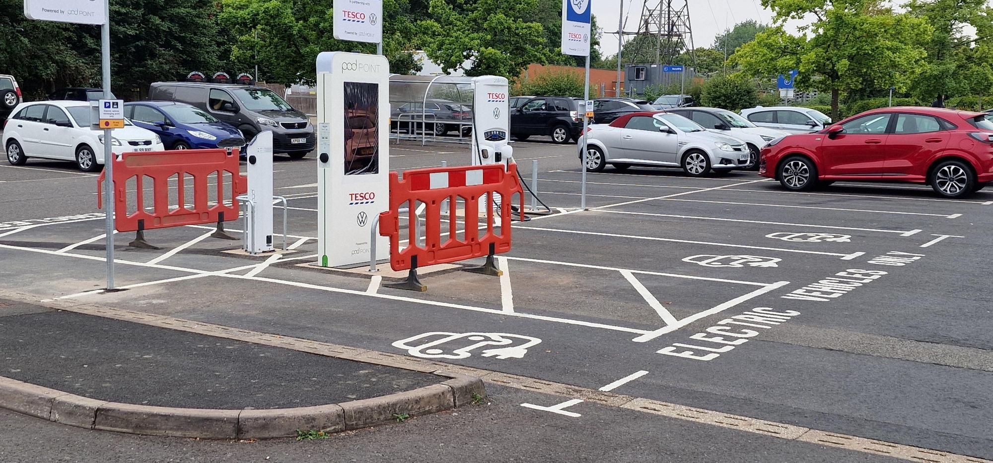 Tesco Warwick Emscote Rd, Warwick, CV34 5QJ, United Kingdom EV Station