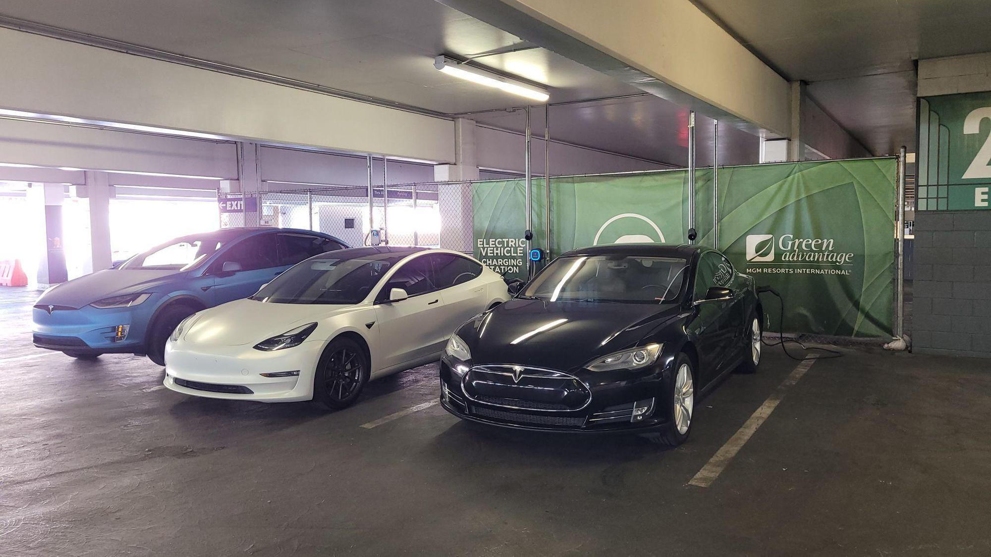 MGM Grand Self Parking Garage Las Vegas, NV EV Station