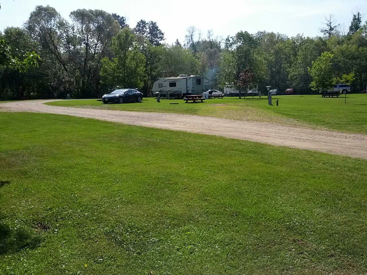 Lum Park Campground Brainerd, MN EV Station