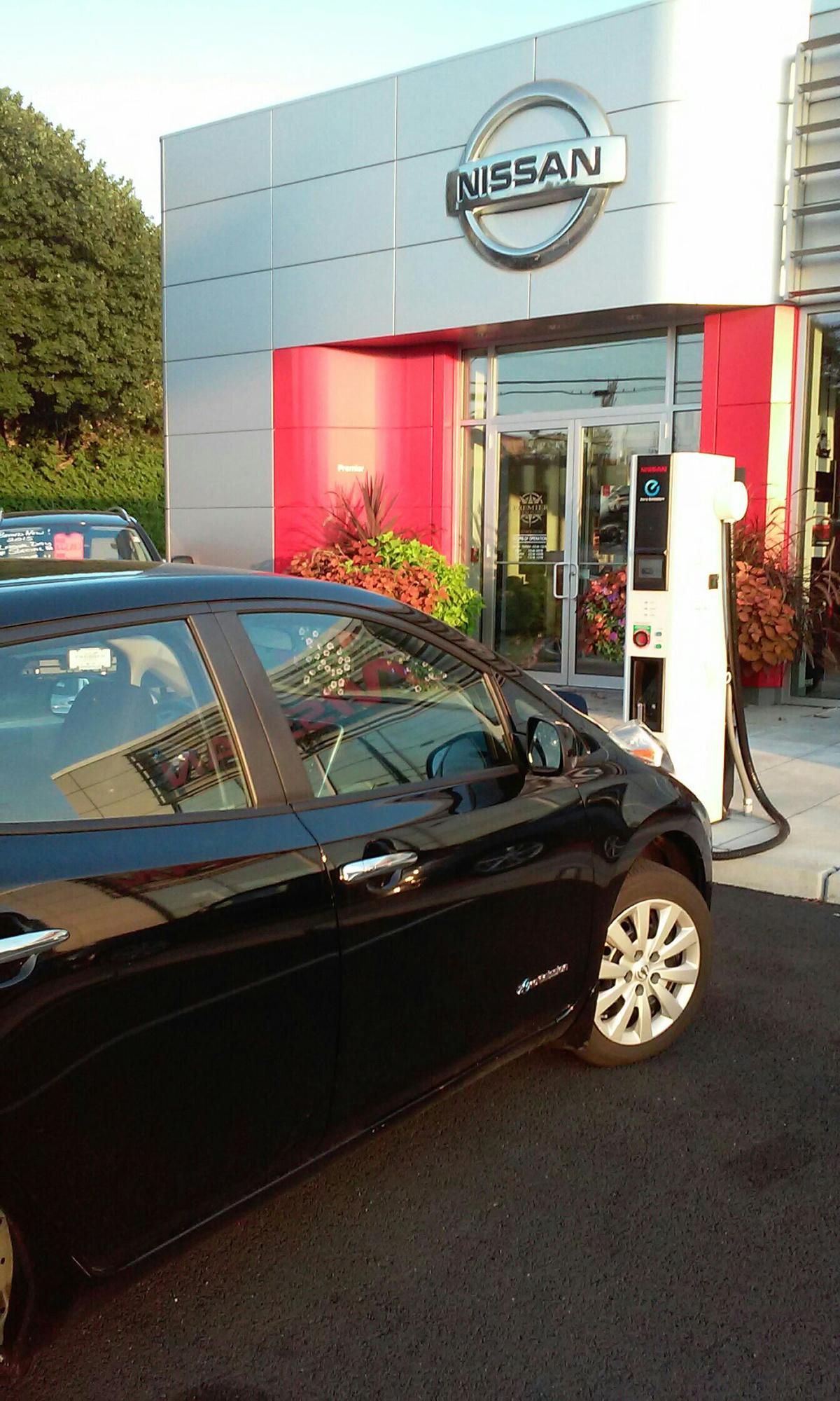 Langway Nissan of Newport (1) Middletown, RI EV Station