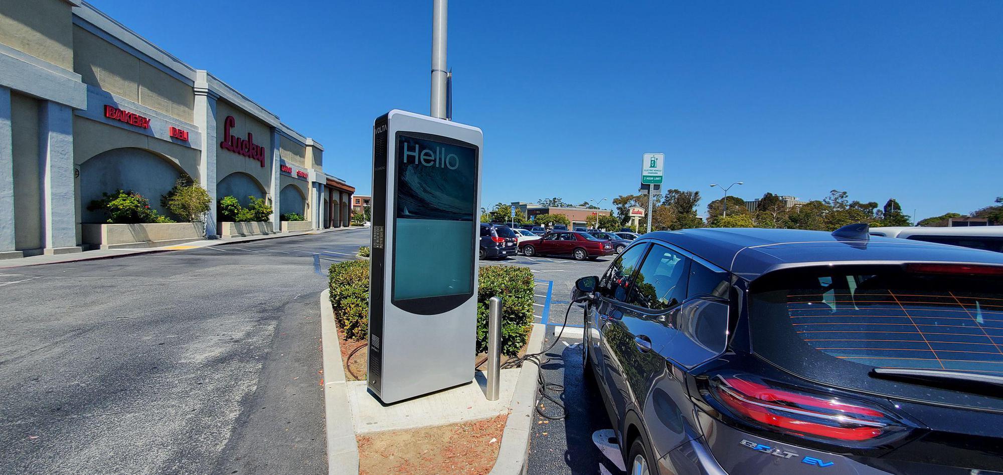 Friendship Plaza Lucky Millbrae, CA EV Station