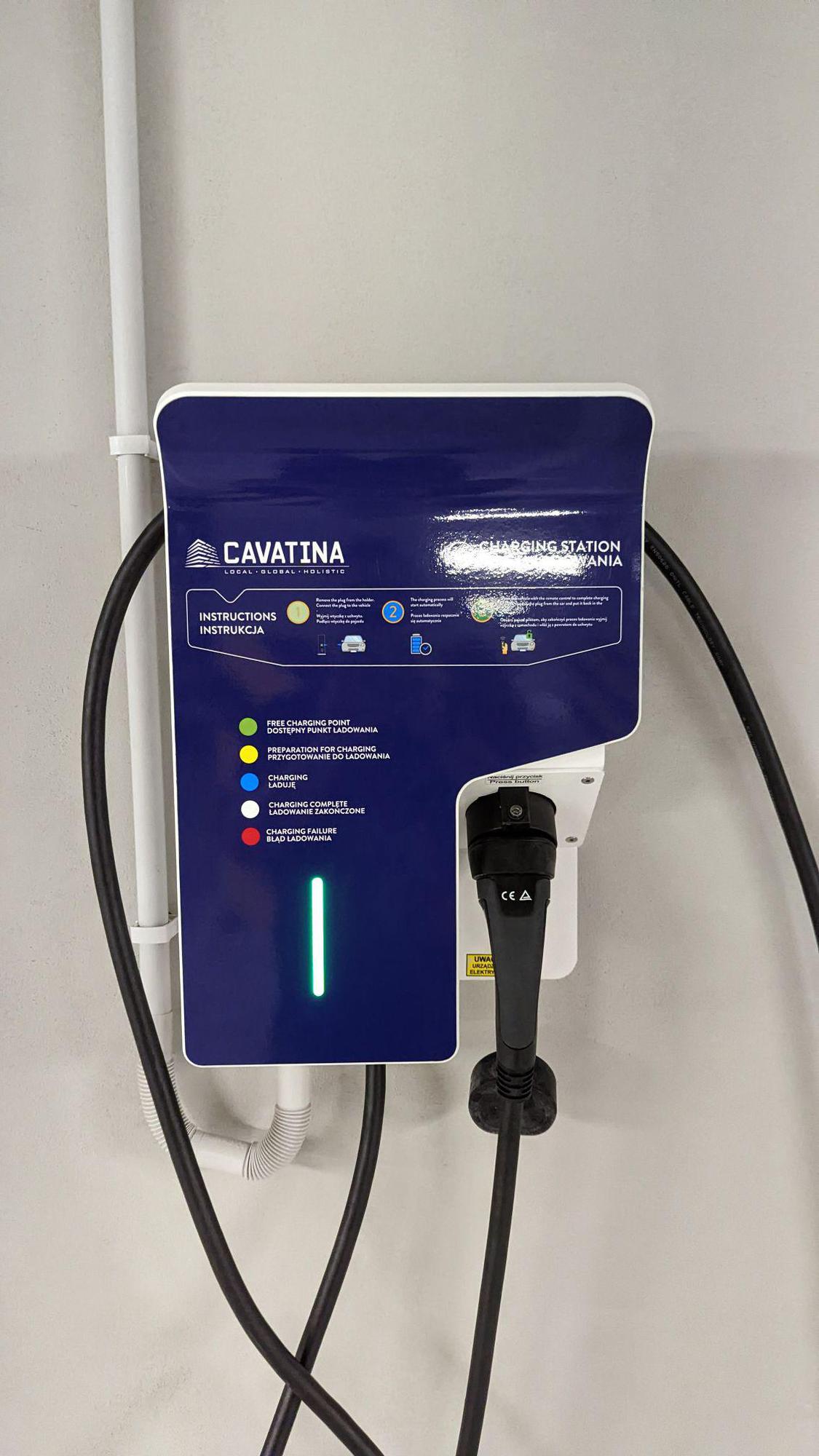 Cavatina Parking 2 Katowice l skie EV Station