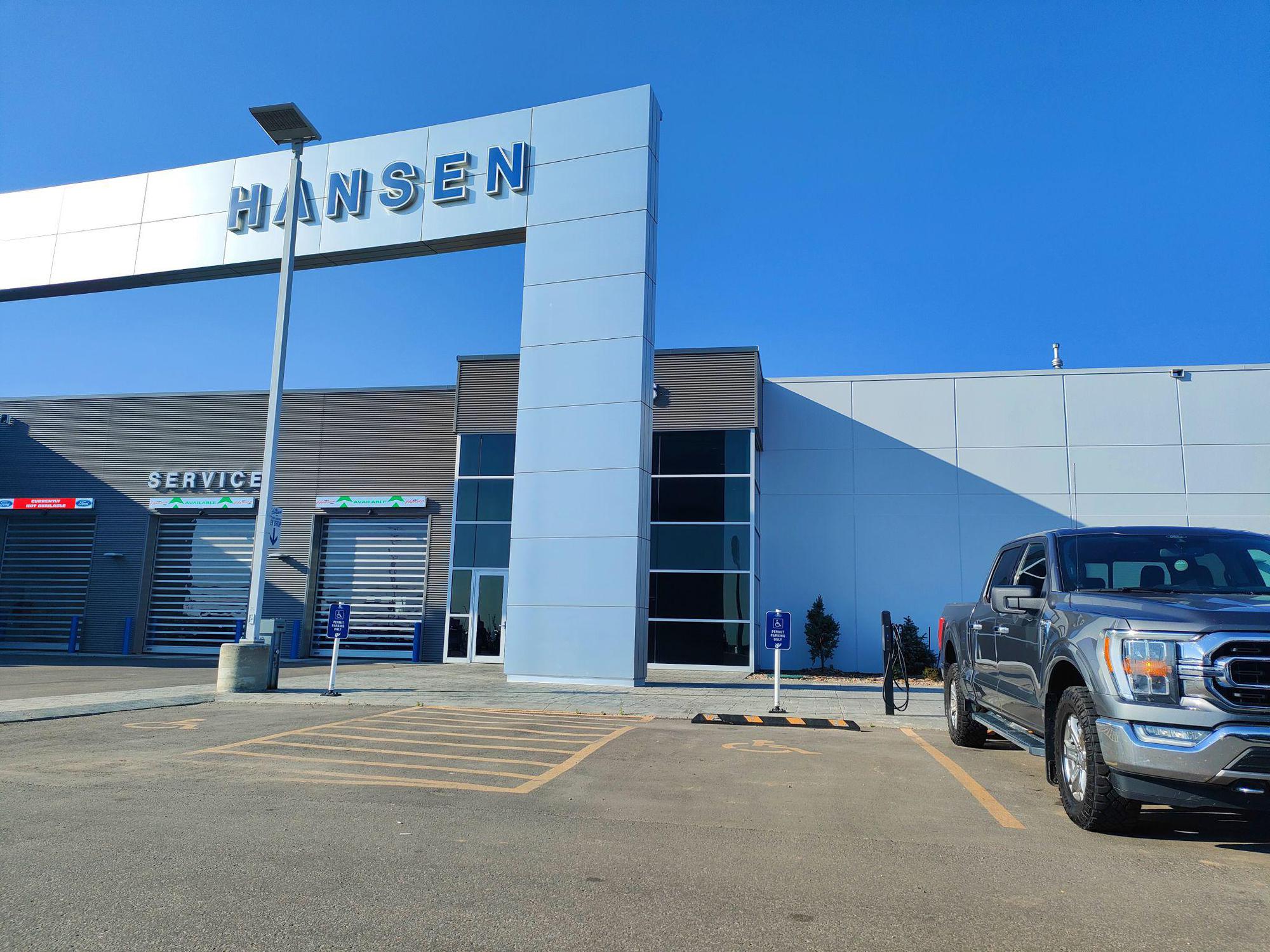 Hansen Ford Grande Prairie, AB EV Station