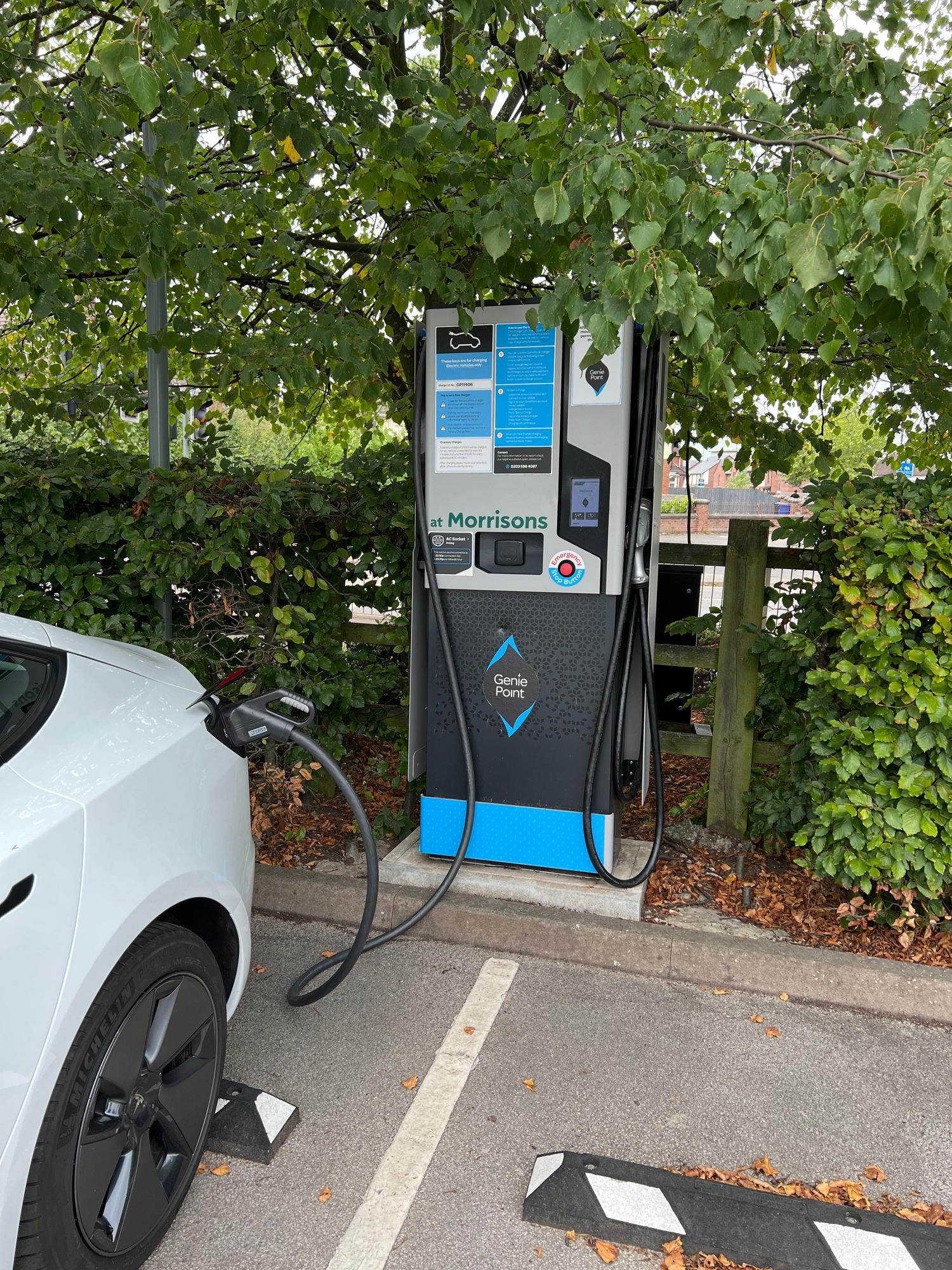 Morrisons Newcastle Under Lyme NewcastleunderLyme, England EV Station