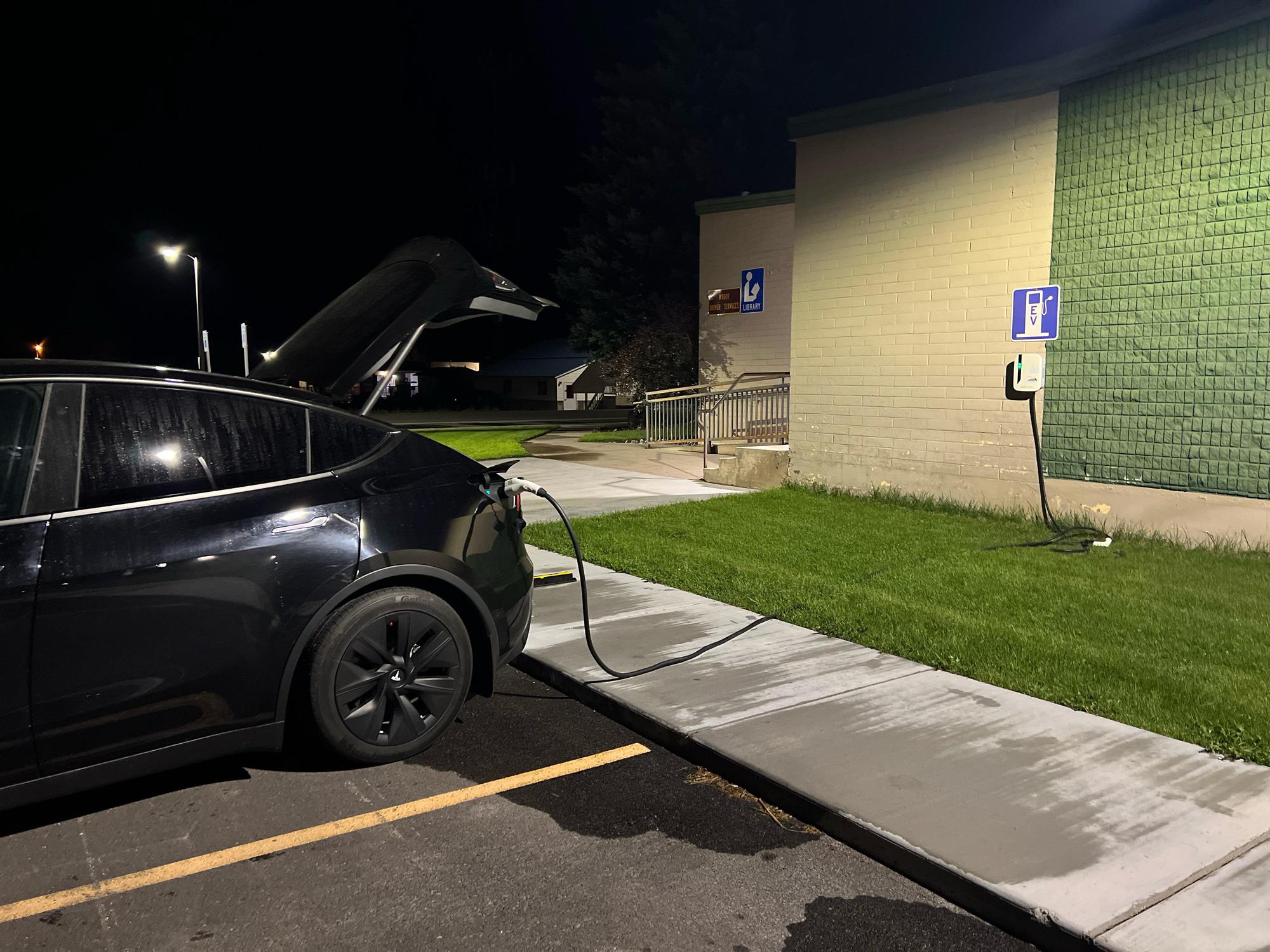 Thayne Community Center Thayne, WY EV Station