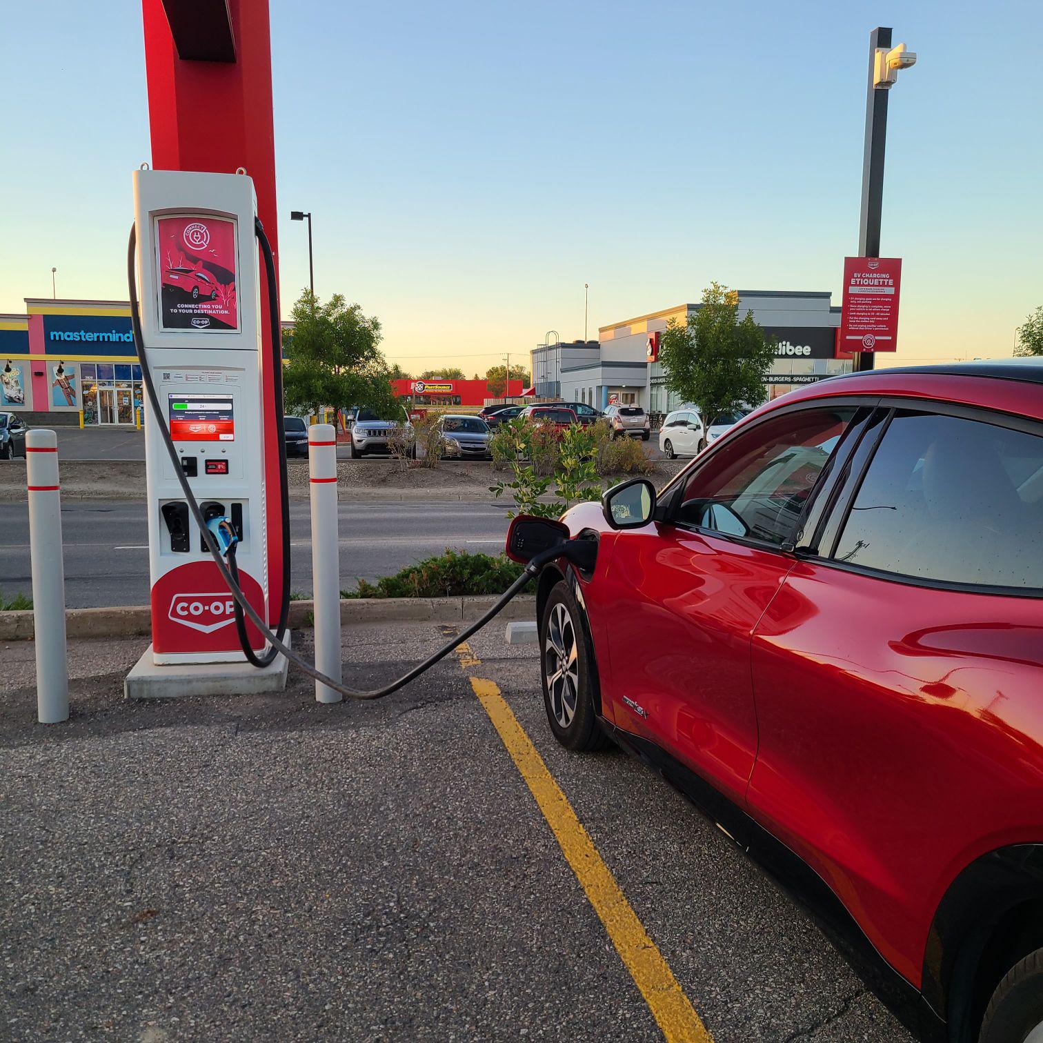 Sherwood Coop Quance Regina, SK EV Station