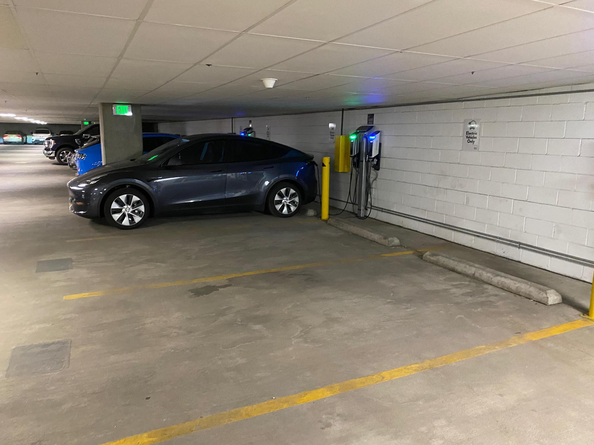 Dairy Block Parking Garage Denver, CO EV Station