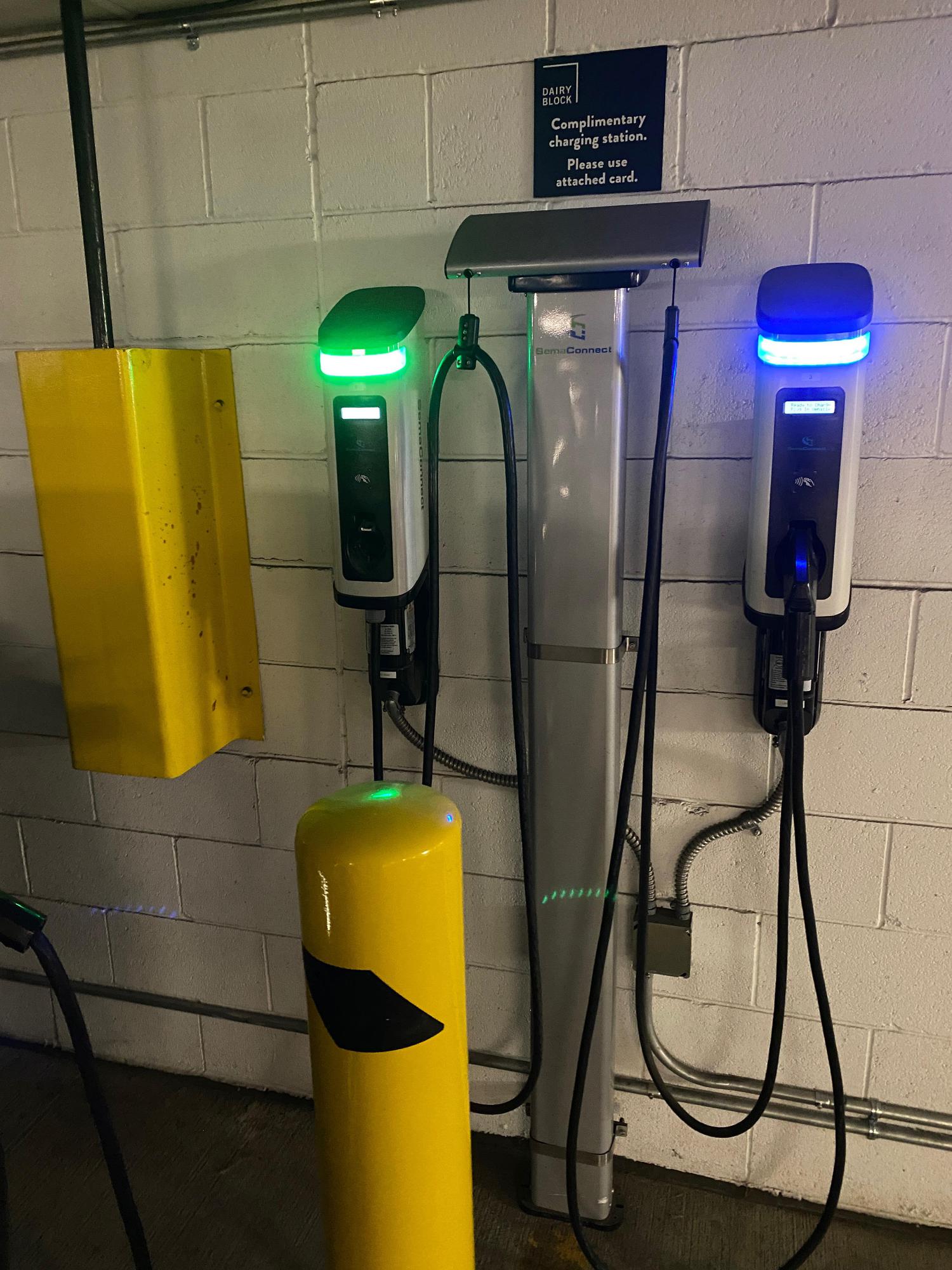 Dairy Block Parking Garage Denver, CO EV Station