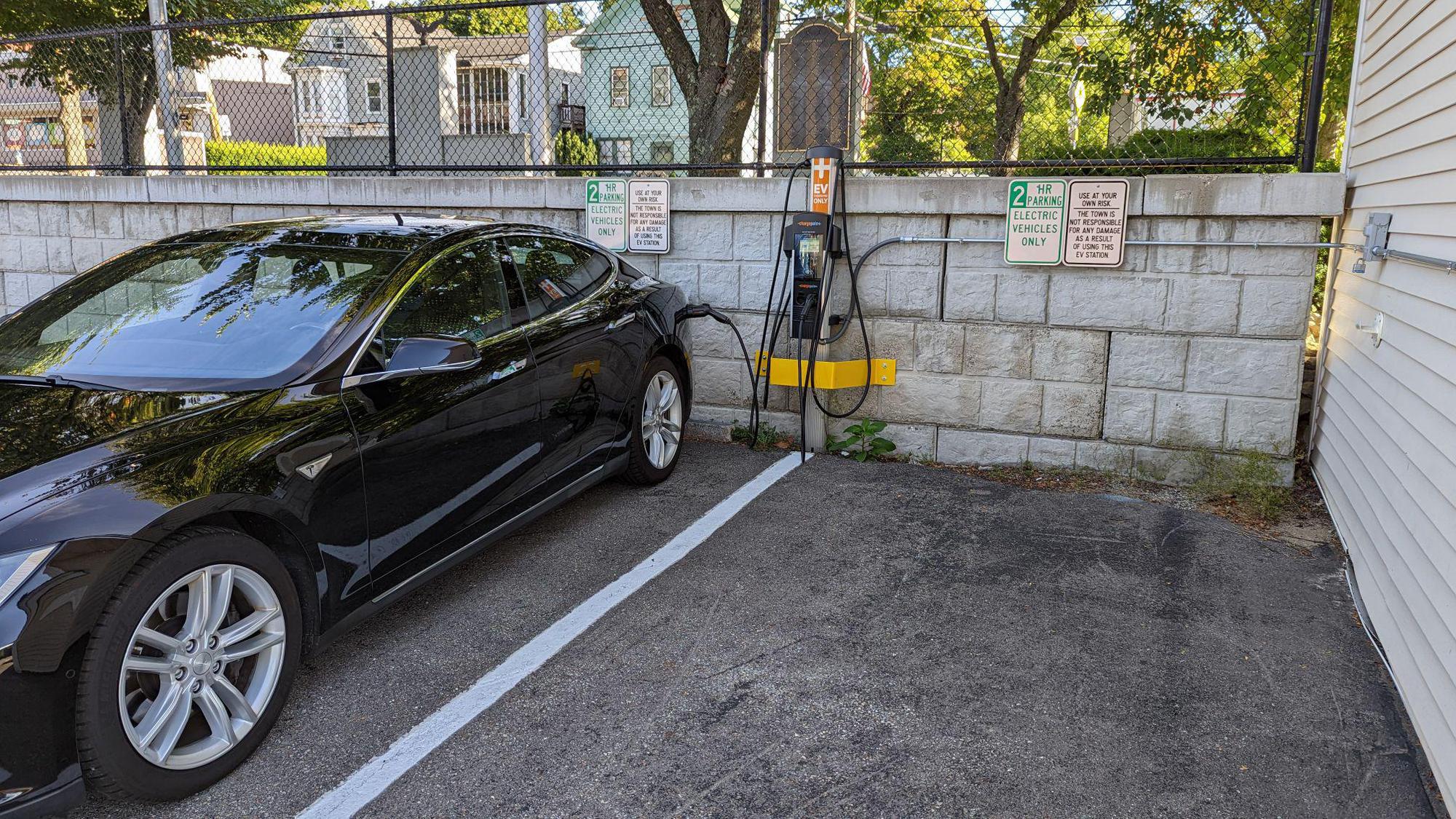 Town of Maynard Public Parking Maynard, MA EV Station