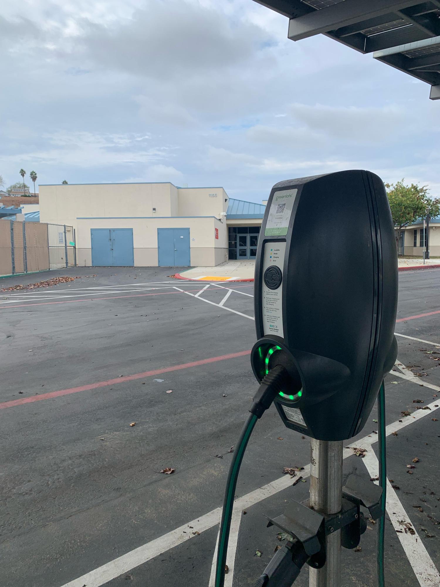 Rock Springs Elementary School Escondido, CA EV Station