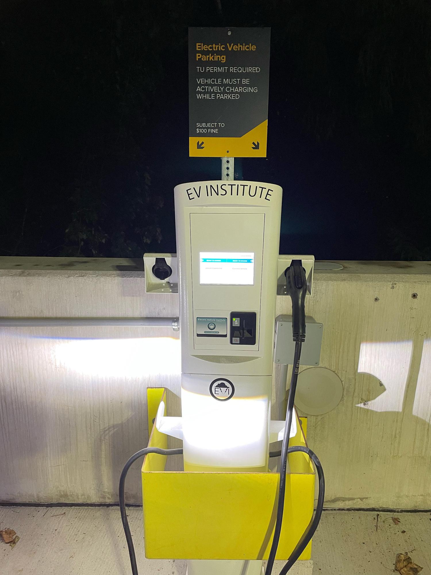 Towsontown Parking Garage Towson, MD EV Station