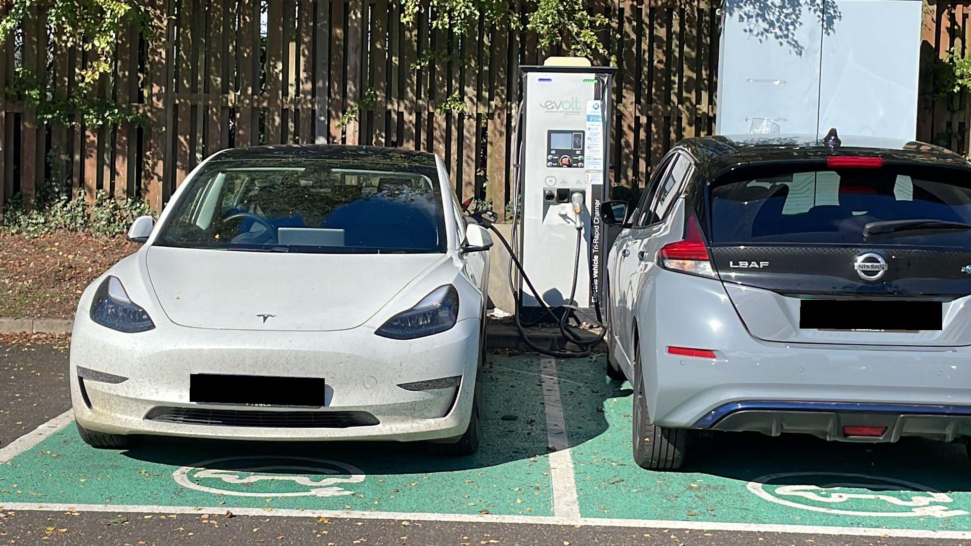 Kinross Park & Ride Car Park Kinross, Scotland EV Station