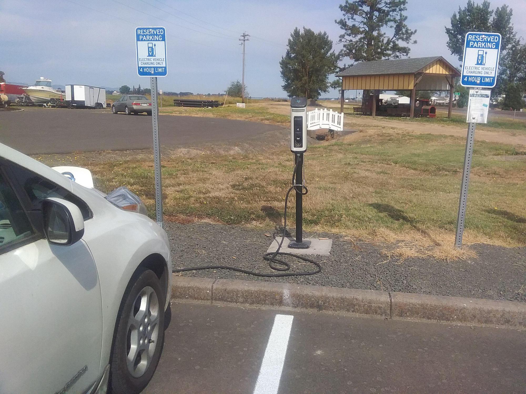 Halsey City Hall Halsey, OR EV Station