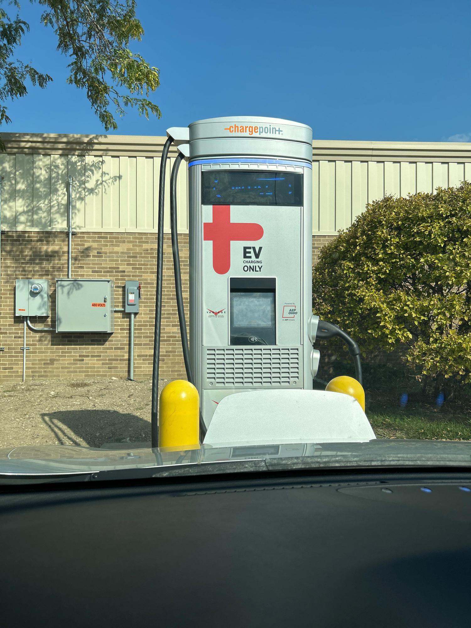 Vantage Career Center Van Wert, OH EV Station