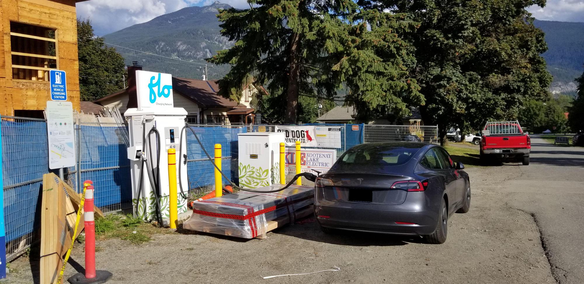 Kaslo & District Community Office Kaslo, BC EV Station