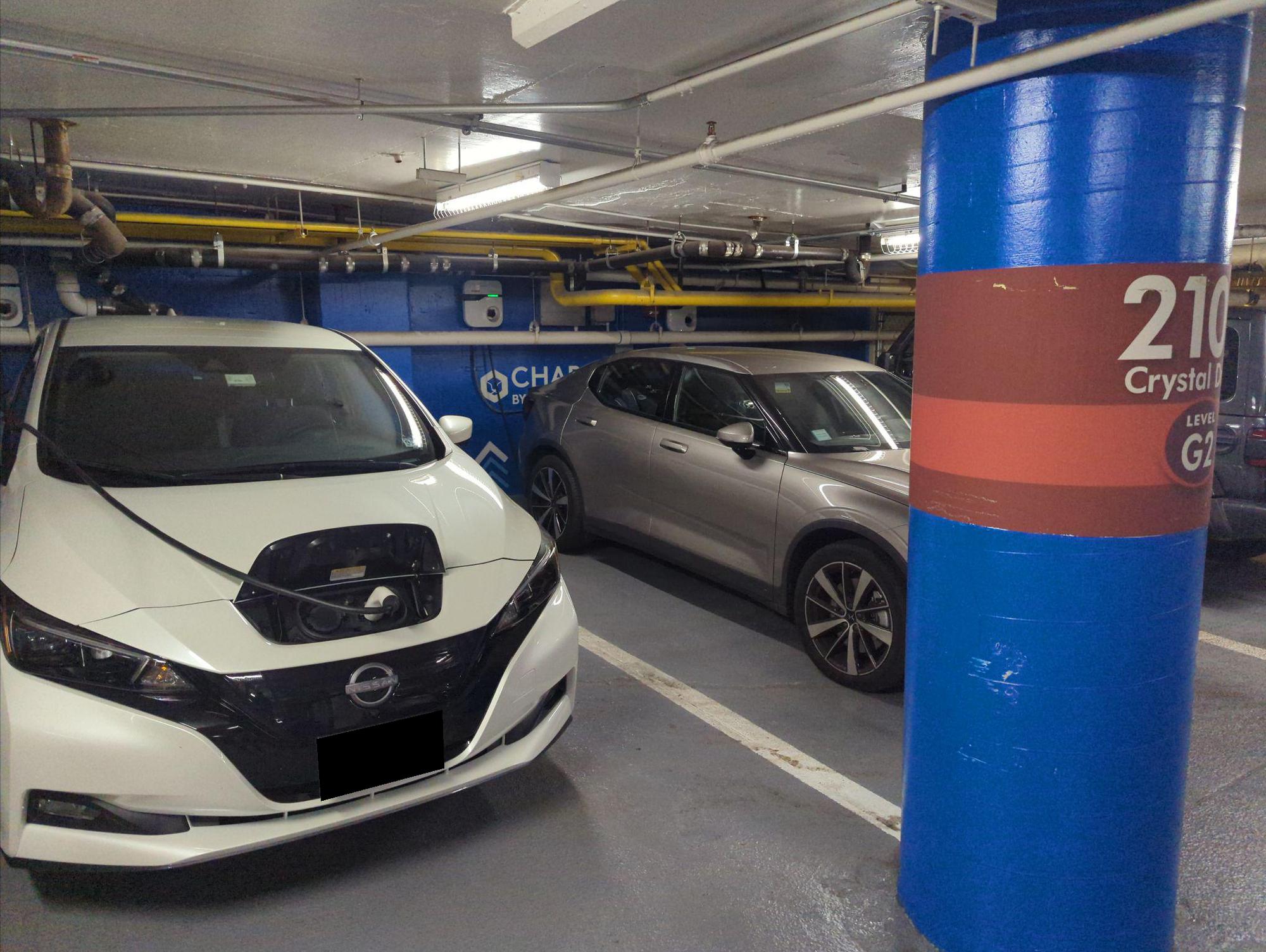 Crystal City Shops at 2100 Arlington, VA EV Station