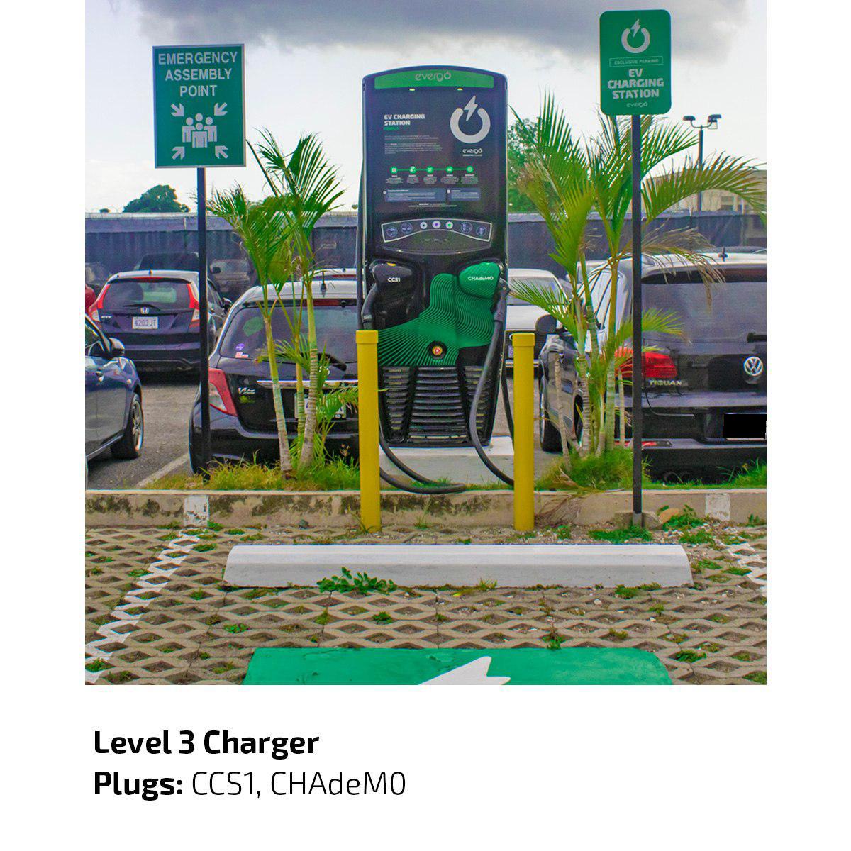ATLEvergo DCfast charger Kingston, St. Andrew Parish EV Station