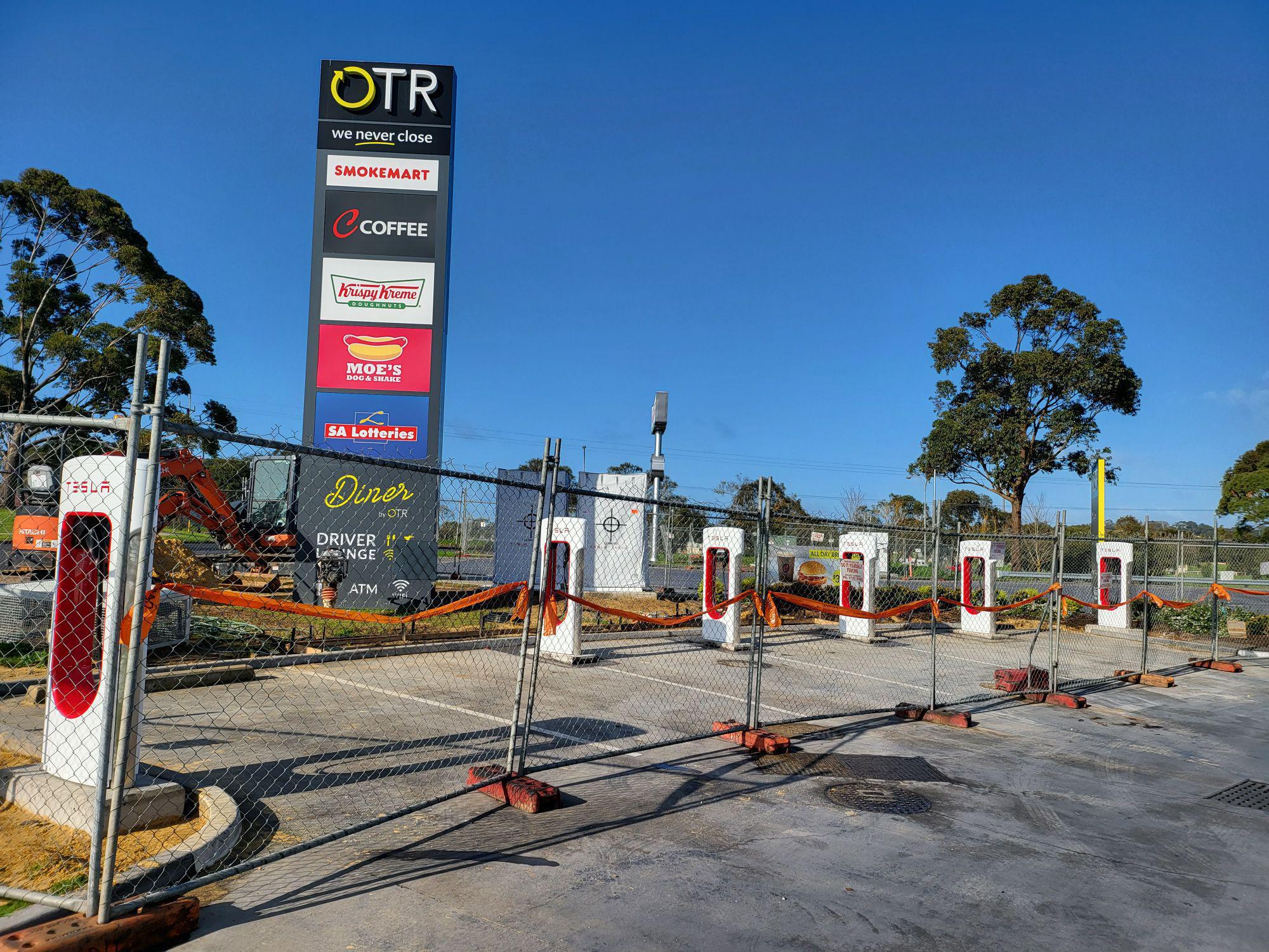 OTR Mount Gambier East Mount Gambier, SA EV Station