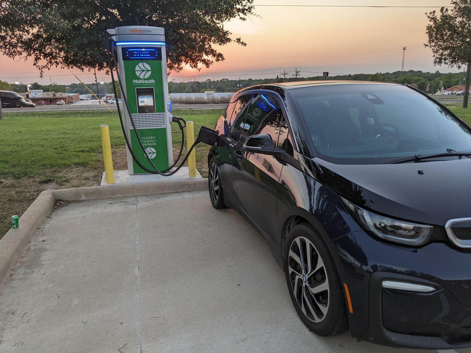 FREE MidSouth Electric Coop Navasota, TX EV Station