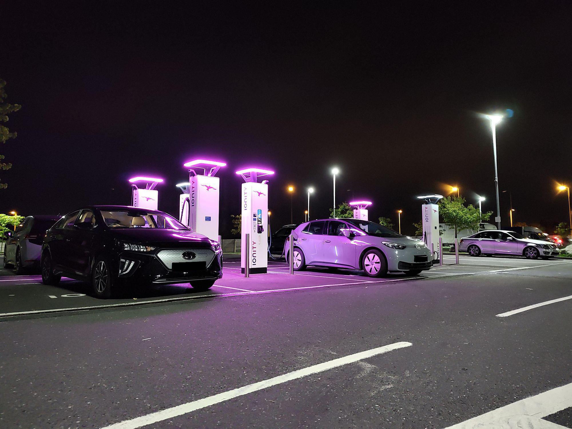 Cobham Services M25 (2) Downside, England EV Station