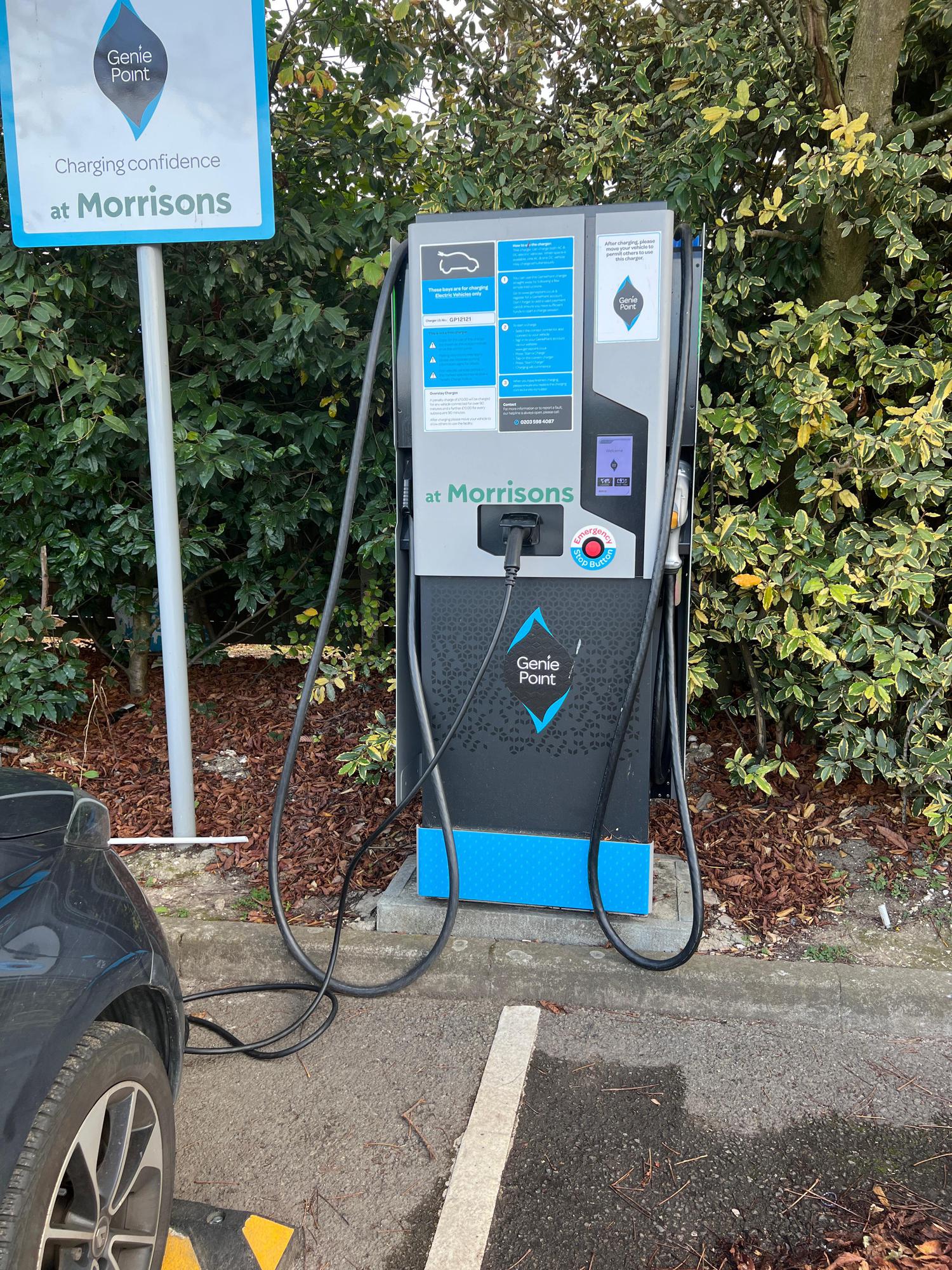 Morrisons Basingstoke Worting Road, Basingstoke RG21 8UB, UK EV Station